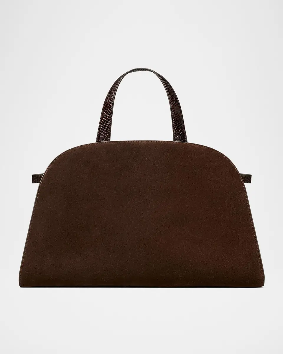 Tory Burch Romy Belted Suede Bauletto | Thumbnail 5 Tory Burch Romy Belted Suede Bauletto | Thumbnail 5