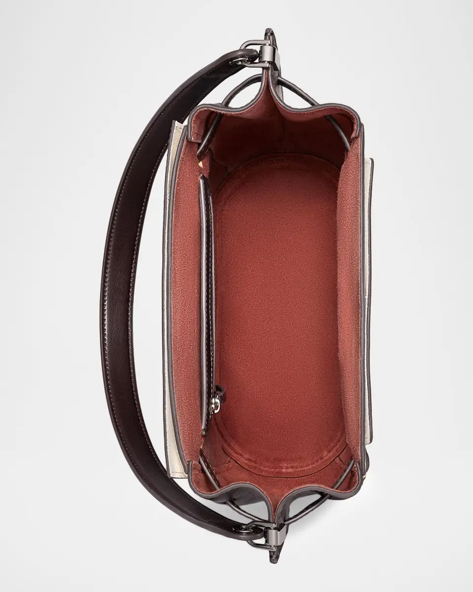 Tory Burch Lee Radziwill Leather Shoulder Bag | Thumbnail 3 Tory Burch Lee Radziwill Leather Shoulder Bag | Thumbnail 3