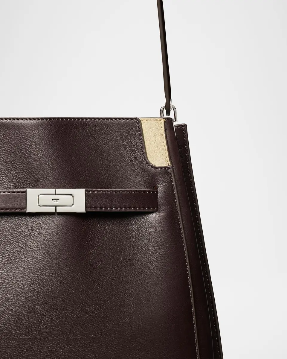 Tory Burch Lee Radziwill Leather Shoulder Bag | Thumbnail 4 Tory Burch Lee Radziwill Leather Shoulder Bag | Thumbnail 4