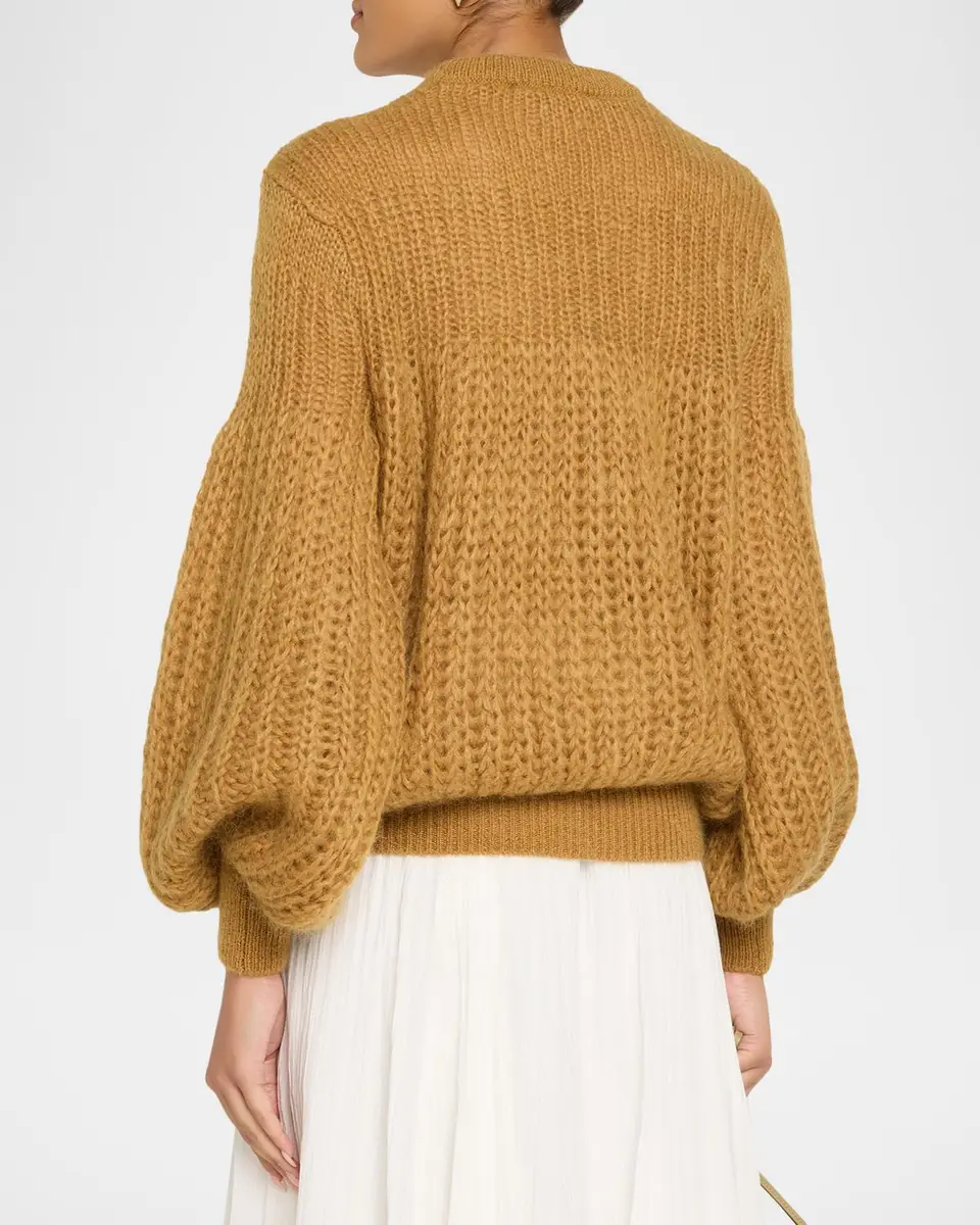 Zimmermann Valiant Mohair Billow Sweater | Thumbnail 3 Zimmermann Valiant Mohair Billow Sweater | Thumbnail 3