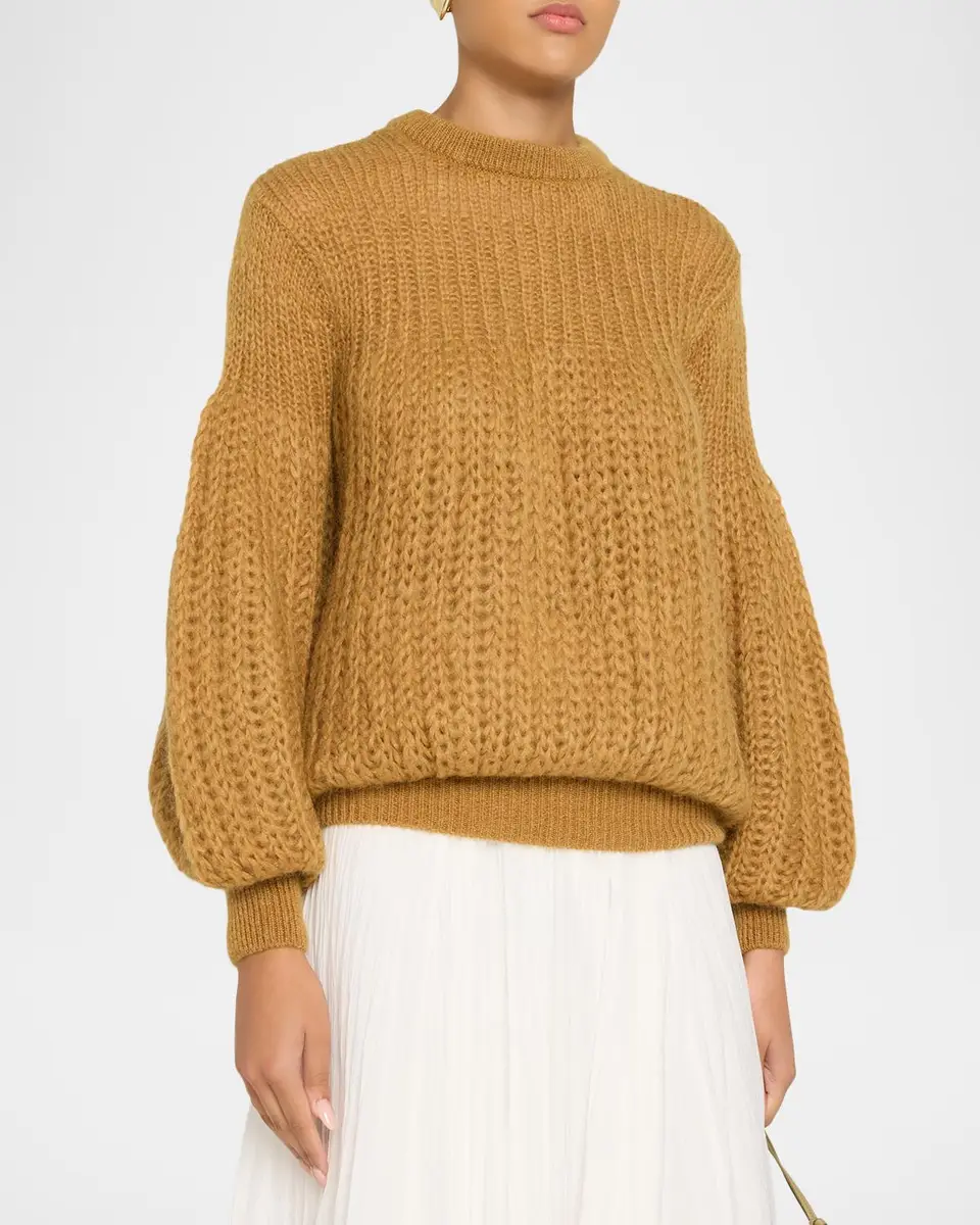 Zimmermann Valiant Mohair Billow Sweater | Thumbnail 4 Zimmermann Valiant Mohair Billow Sweater | Thumbnail 4