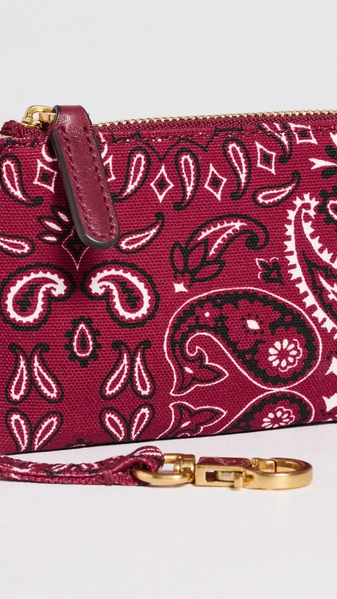 Madewell Bandana Mini Pouch Keychain | Thumbnail 4 Madewell Bandana Mini Pouch Keychain | Thumbnail 4