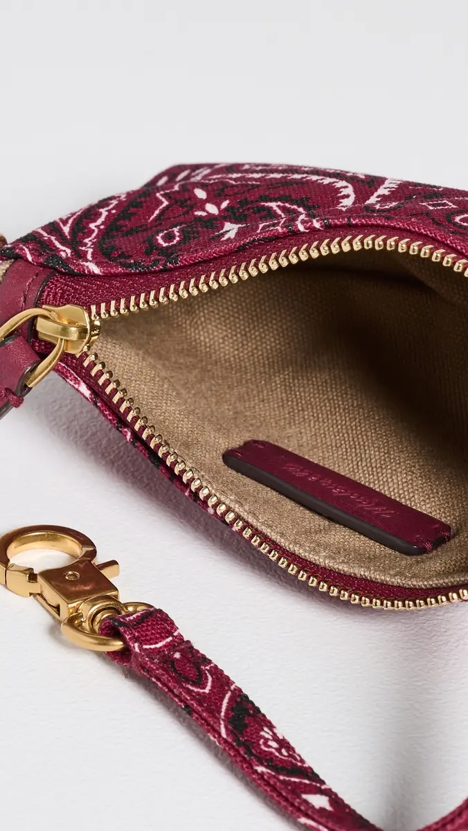 Madewell Bandana Mini Pouch Keychain | Thumbnail 5 Madewell Bandana Mini Pouch Keychain | Thumbnail 5