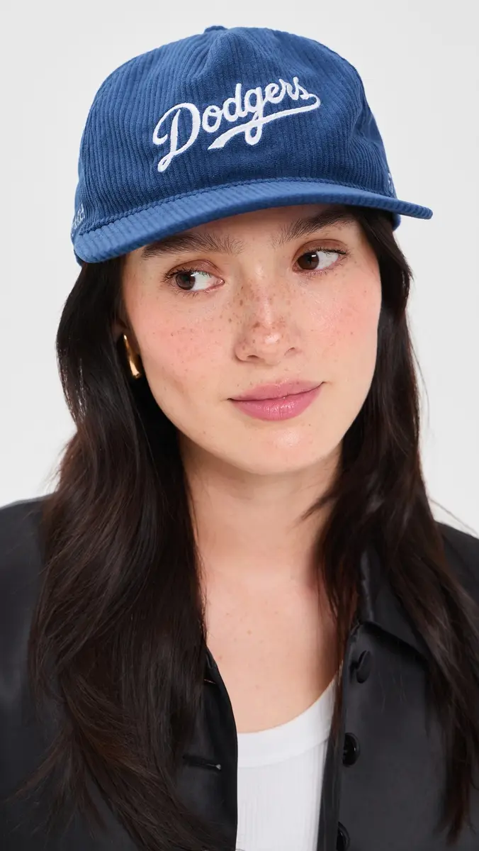 Sporty & Rich Dodgers Corduroy Hat | Thumbnail 3 Sporty & Rich Dodgers Corduroy Hat | Thumbnail 3