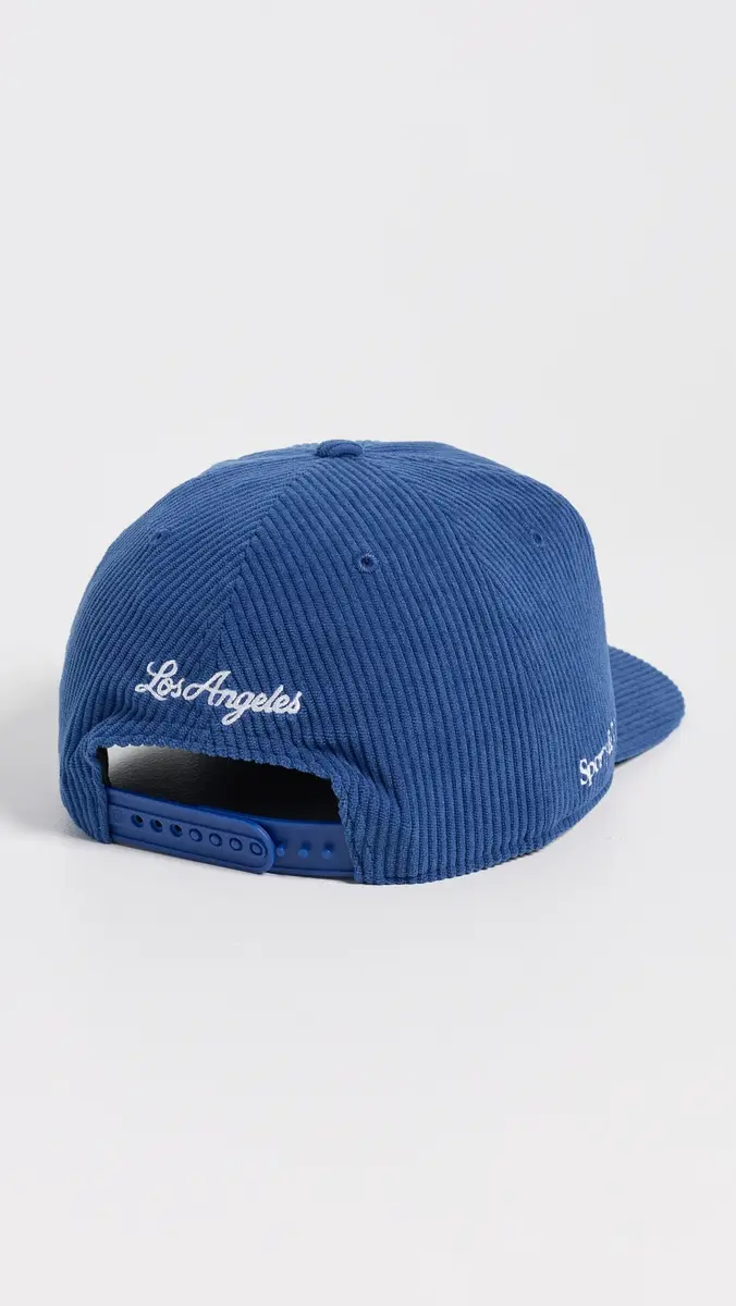 Sporty & Rich Dodgers Corduroy Hat | Thumbnail 4 Sporty & Rich Dodgers Corduroy Hat | Thumbnail 4