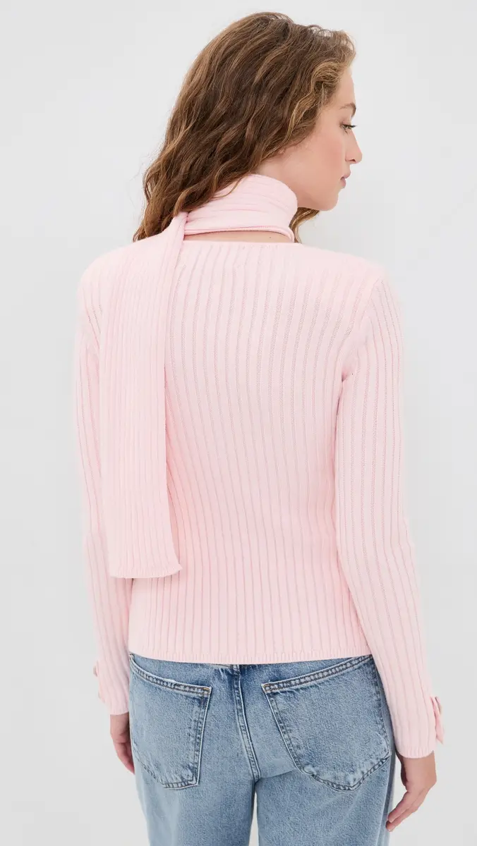 House of Sunny Classic Rib Knit Cardigan | Thumbnail 3 House of Sunny Classic Rib Knit Cardigan | Thumbnail 3