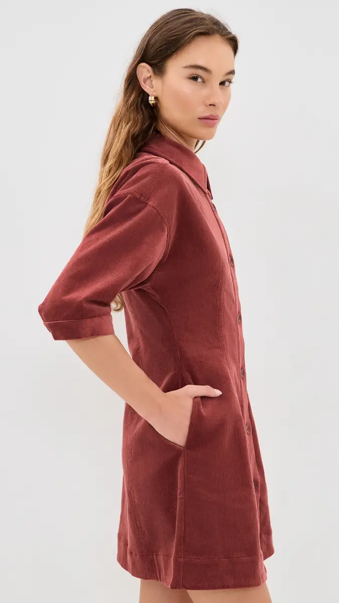 APIECE APART Luz Mini Dress | Thumbnail 4 APIECE APART Luz Mini Dress | Thumbnail 4