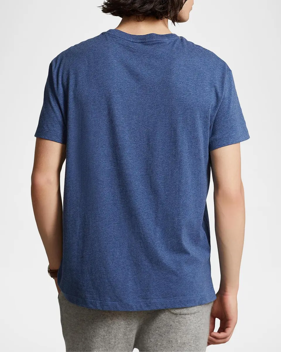 Polo Ralph Lauren Men's Jersey Crewneck Classic-Fit T-Shirt | Thumbnail 3 Polo Ralph Lauren Men's Jersey Crewneck Classic-Fit T-Shirt | Thumbnail 3