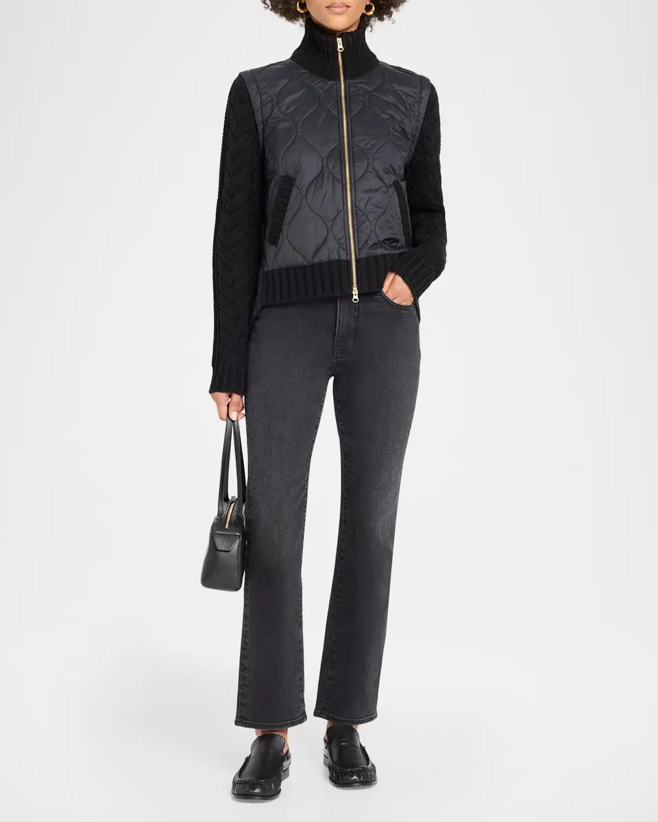 Veronica Beard Patra Quilted Wool-Blend Jacket | Thumbnail 2 Veronica Beard Patra Quilted Wool-Blend Jacket | Thumbnail 2