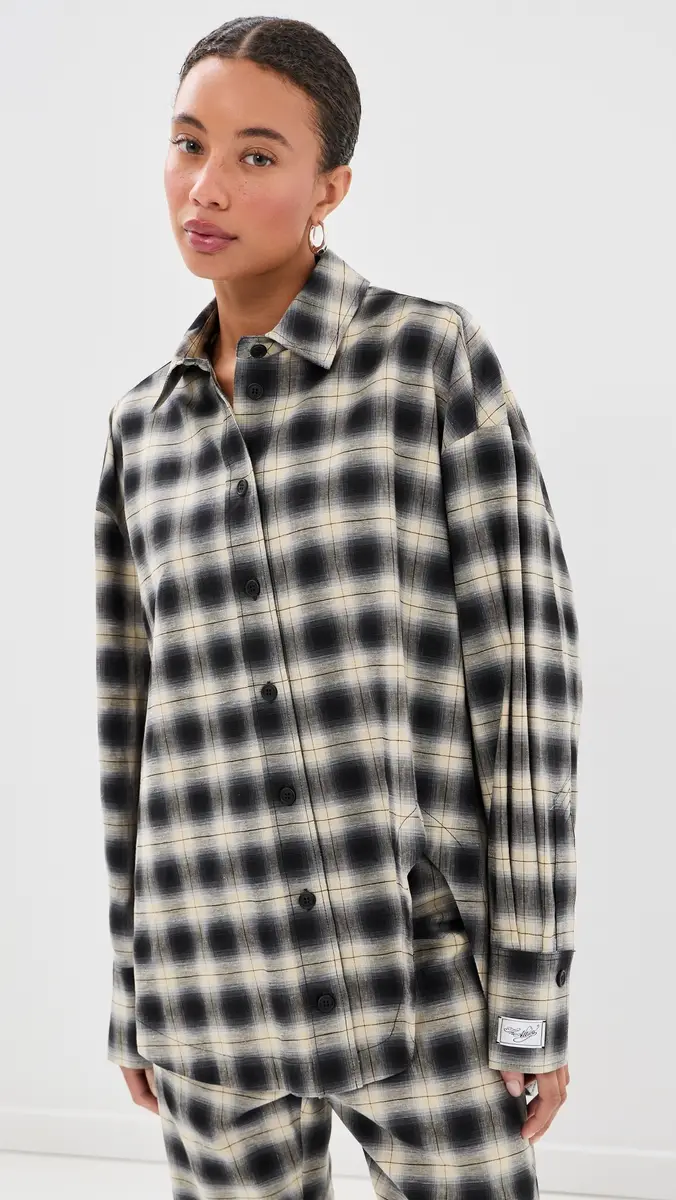 The Attico Oversized Button Down Shirt | Thumbnail 2 The Attico Oversized Button Down Shirt | Thumbnail 2