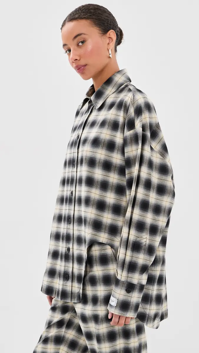 The Attico Oversized Button Down Shirt | Thumbnail 4 The Attico Oversized Button Down Shirt | Thumbnail 4
