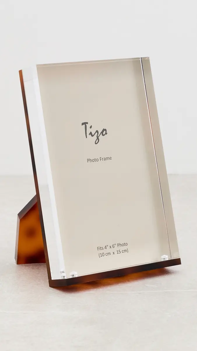 Tizo Design Lucite Tortoise Frame 4x6 | Thumbnail 2 Tizo Design Lucite Tortoise Frame 4x6 | Thumbnail 2