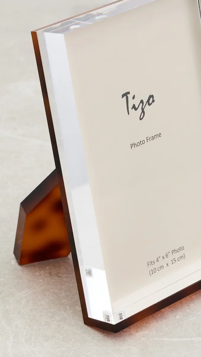 Tizo Design Lucite Tortoise Frame 4x6 | Thumbnail 5 Tizo Design Lucite Tortoise Frame 4x6 | Thumbnail 5