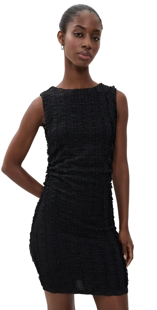 Veronica Beard Jean Charissa Mini Dress Black | Image 1 Veronica Beard Jean Charissa Mini Dress Black | Image 1