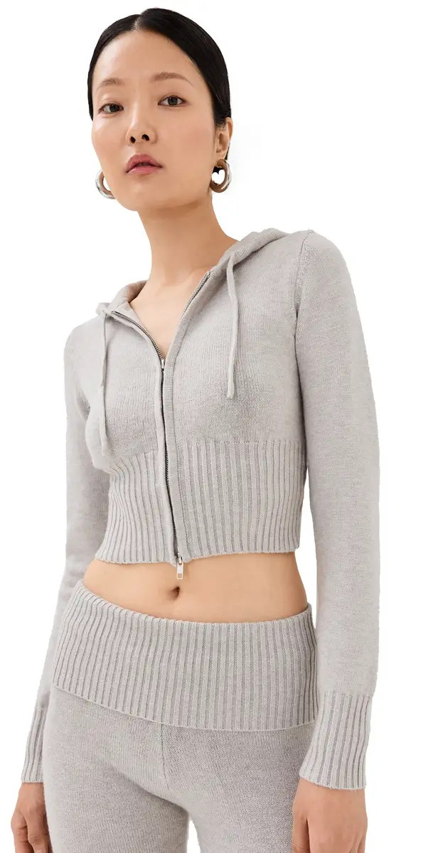 LIONESS use Knit Sweatshirt Cloud | Image 1 LIONESS use Knit Sweatshirt Cloud | Image 1