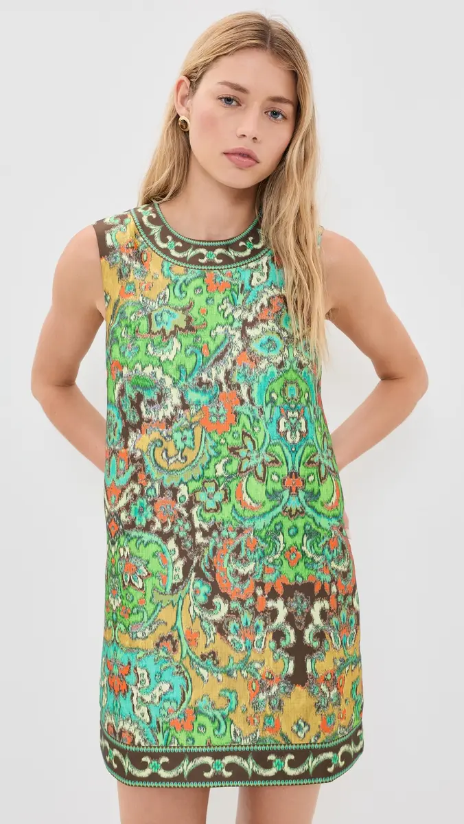 ALÉMAIS Charlotte Mini Dress Multi | Thumbnail 2 ALÉMAIS Charlotte Mini Dress Multi | Thumbnail 2