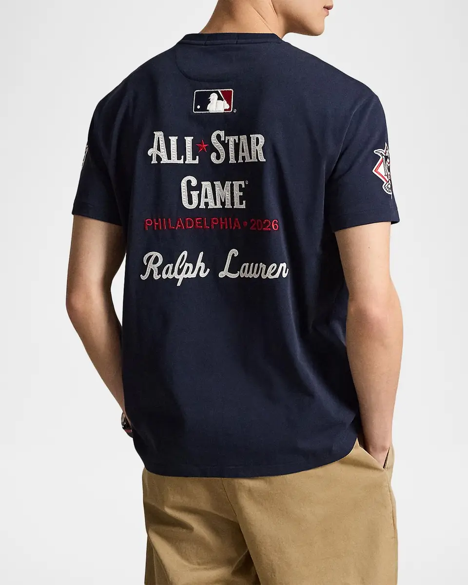 Polo Ralph Lauren Men's MLB All-Star Game Crewneck T-Shirt | Thumbnail 3 Polo Ralph Lauren Men's MLB All-Star Game Crewneck T-Shirt | Thumbnail 3