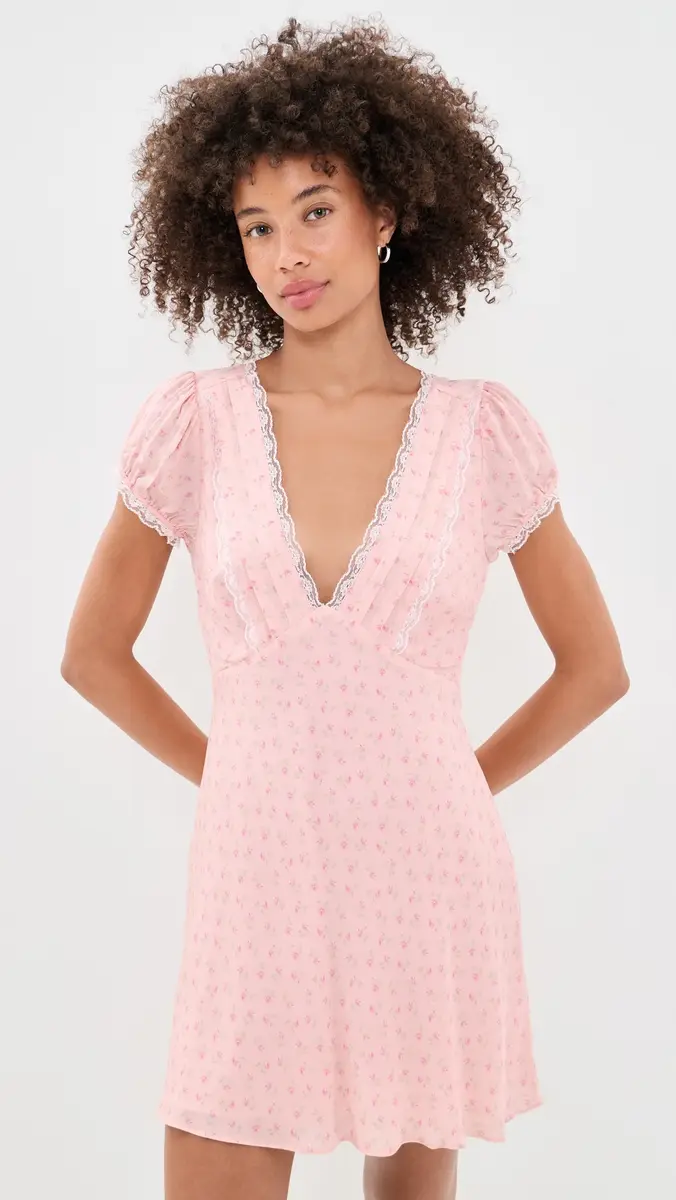 LoveShackFancy Yasmin Mini Dress | Thumbnail 2 LoveShackFancy Yasmin Mini Dress | Thumbnail 2