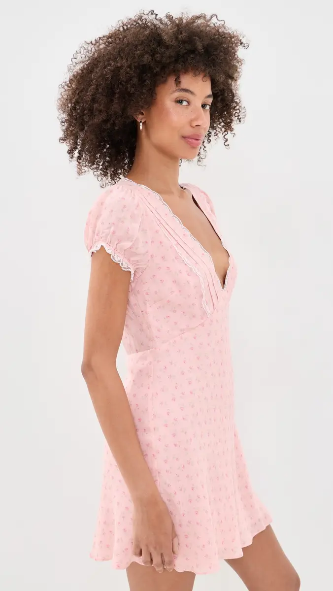 LoveShackFancy Yasmin Mini Dress | Thumbnail 4 LoveShackFancy Yasmin Mini Dress | Thumbnail 4