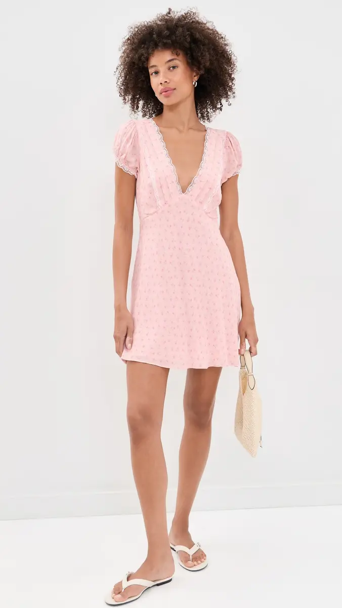LoveShackFancy Yasmin Mini Dress | Thumbnail 5 LoveShackFancy Yasmin Mini Dress | Thumbnail 5