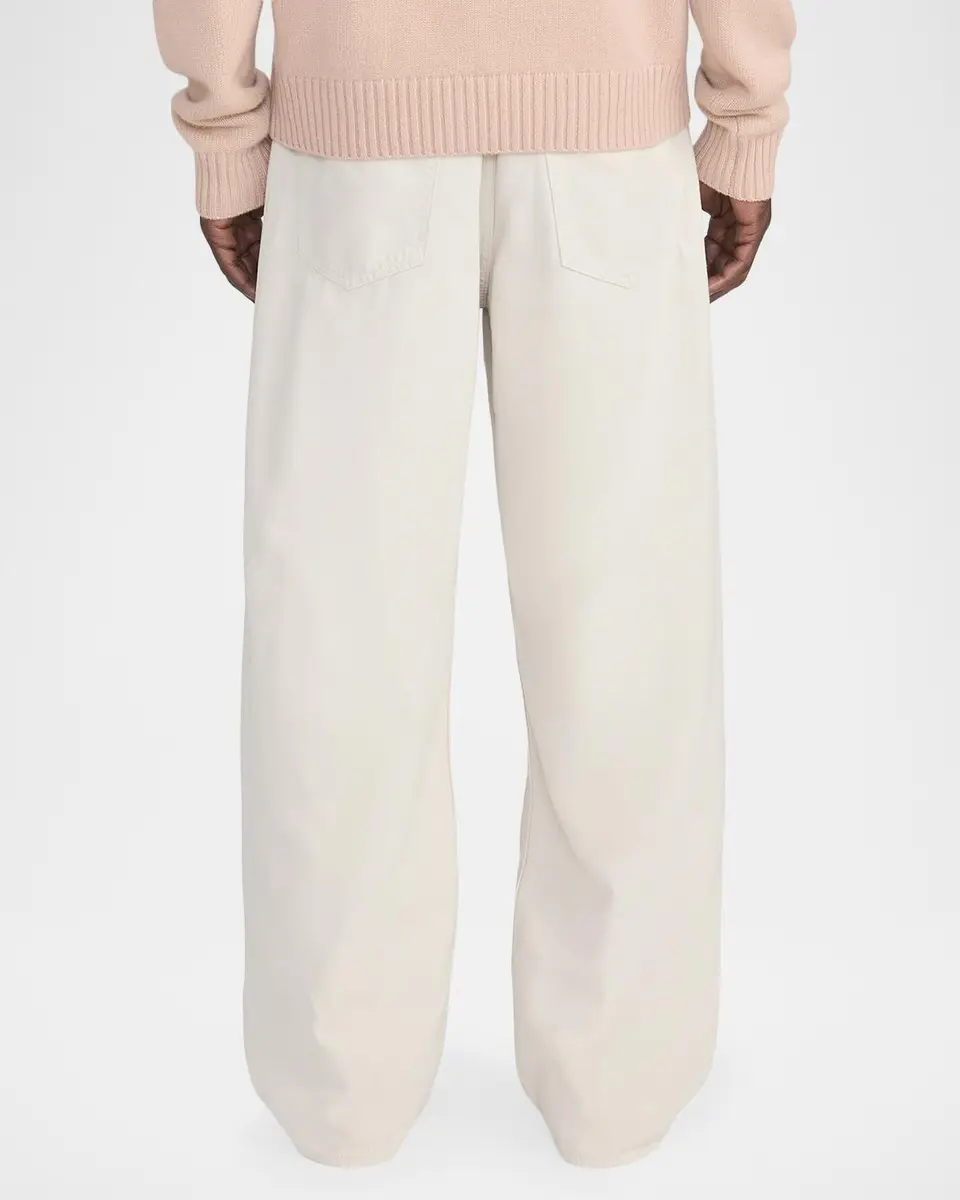 Frame Men's Baggy Fit White Denim Jeans | Thumbnail 3 Frame Men's Baggy Fit White Denim Jeans | Thumbnail 3