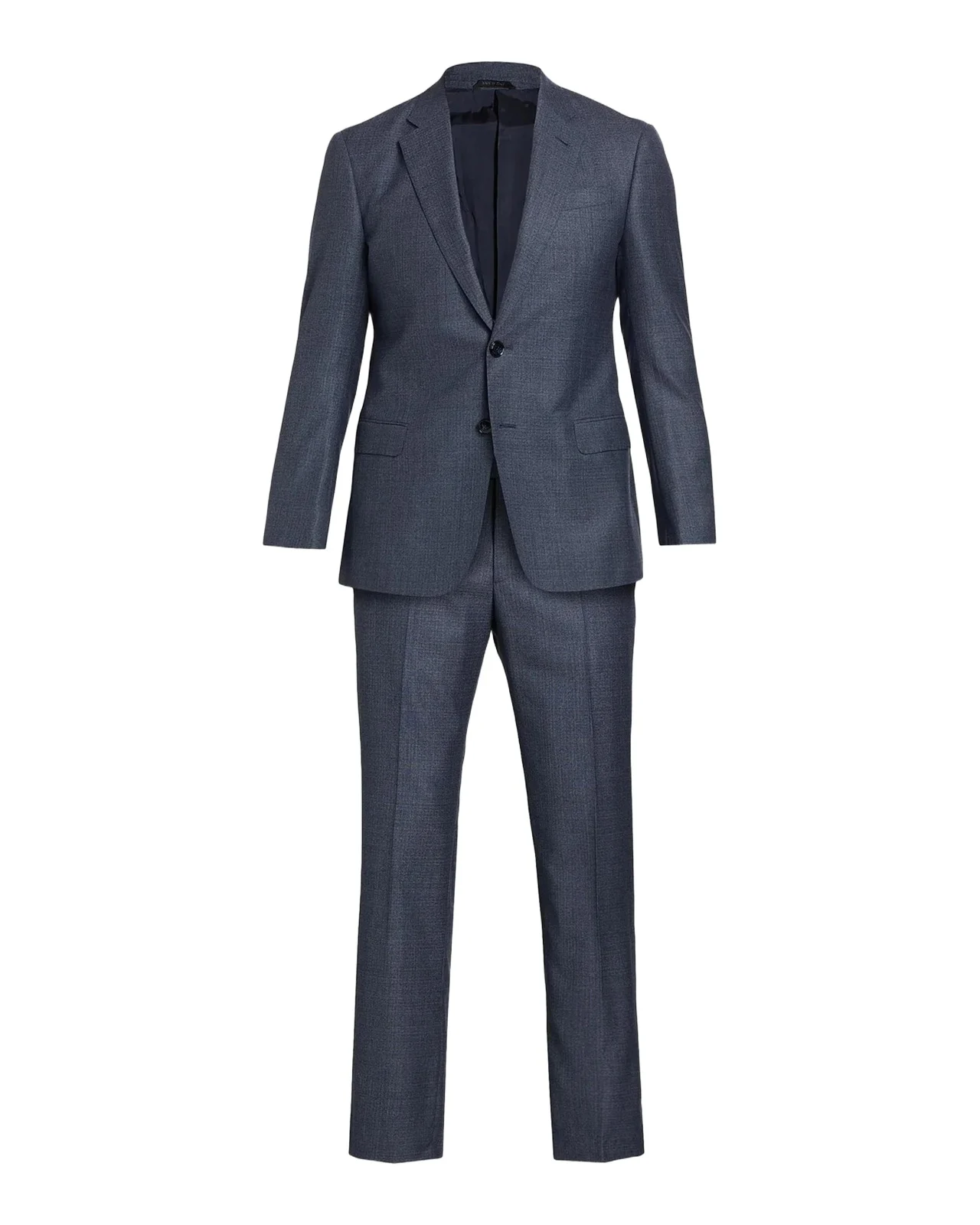 Men's Micro-Squares Wool Classic Fit Suit Men's Micro-Squares Wool Classic Fit Suit