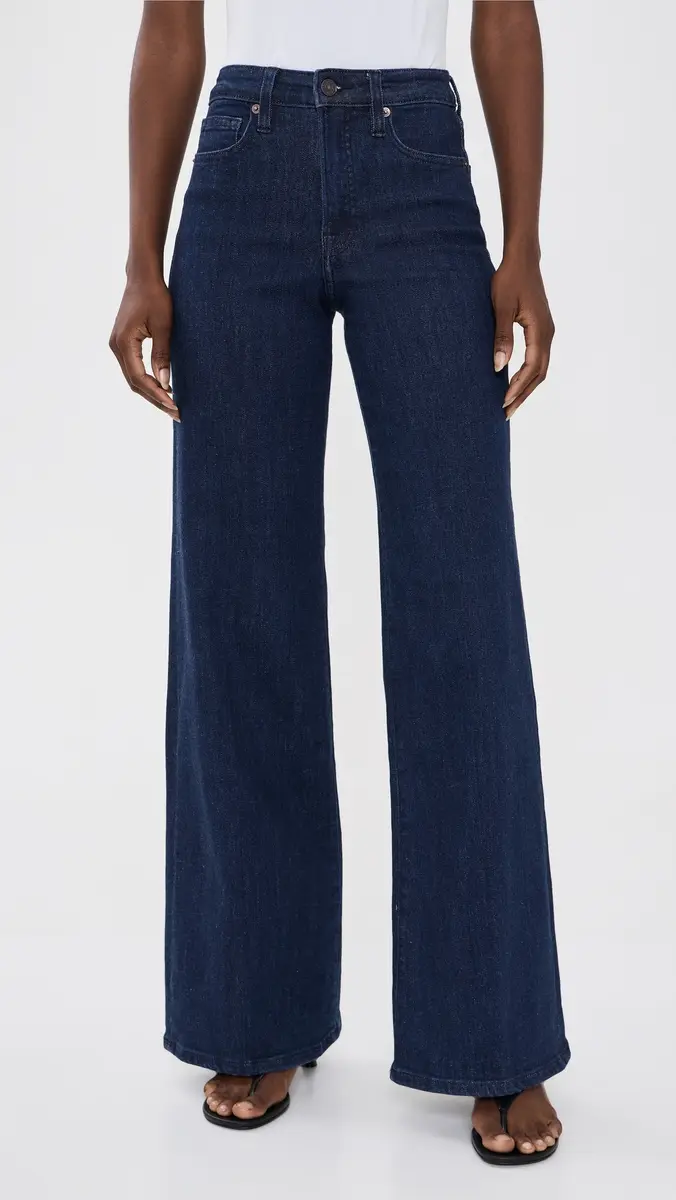 GOOD AMERICAN Good Waist Palazzo Jeans | Thumbnail 2