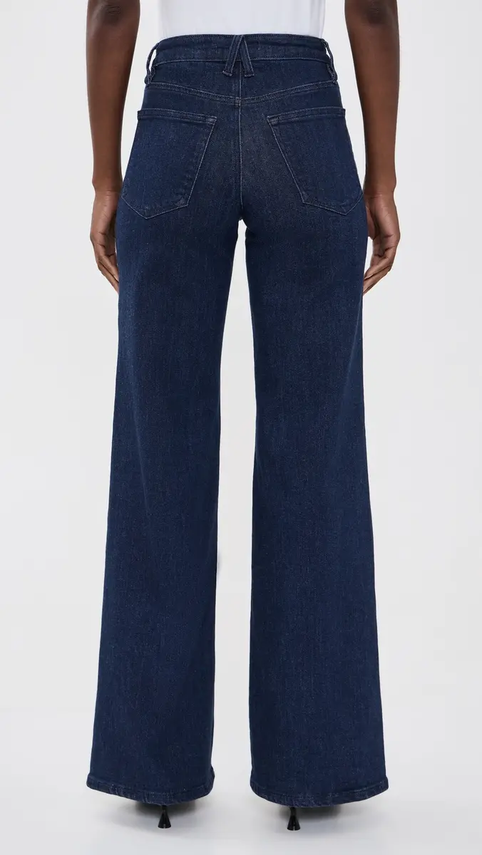 GOOD AMERICAN Good Waist Palazzo Jeans | Thumbnail 3