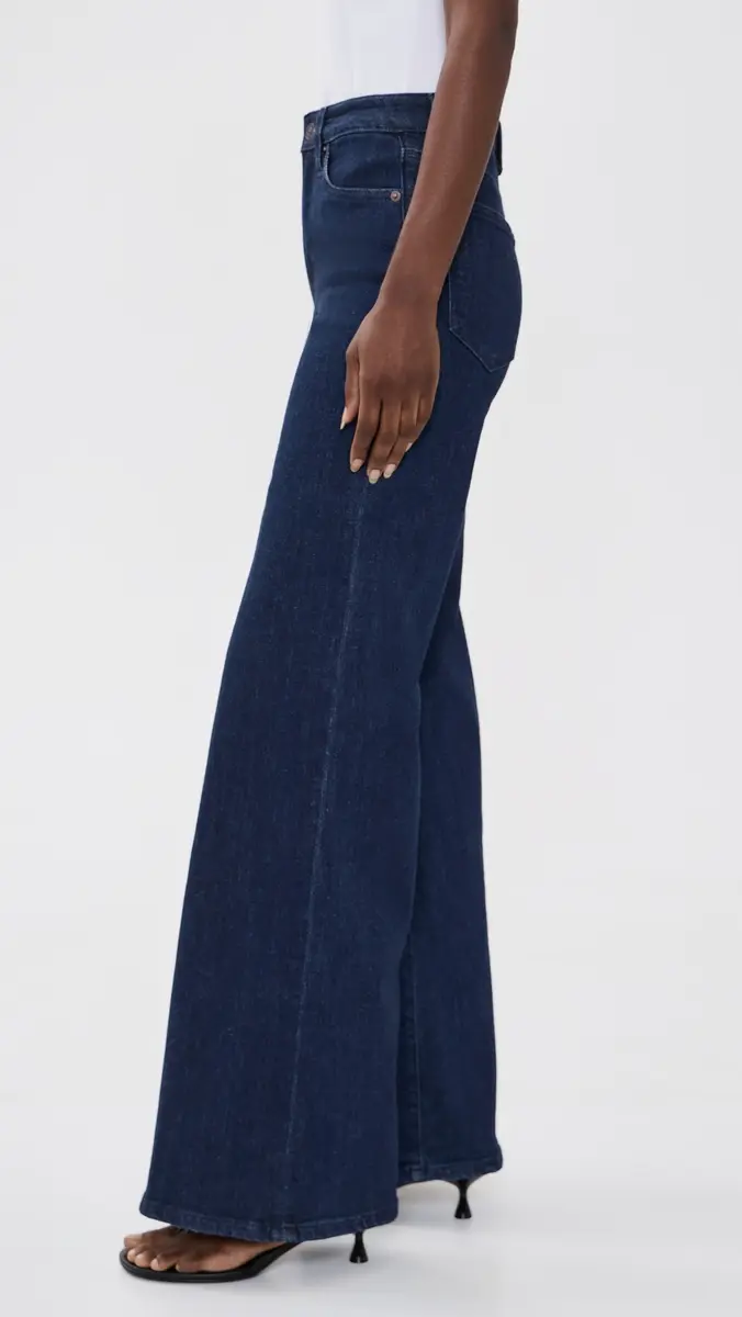 GOOD AMERICAN Good Waist Palazzo Jeans | Thumbnail 4
