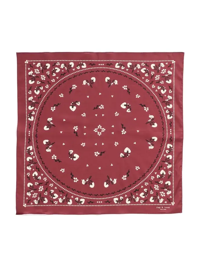 Floral Western Bandana