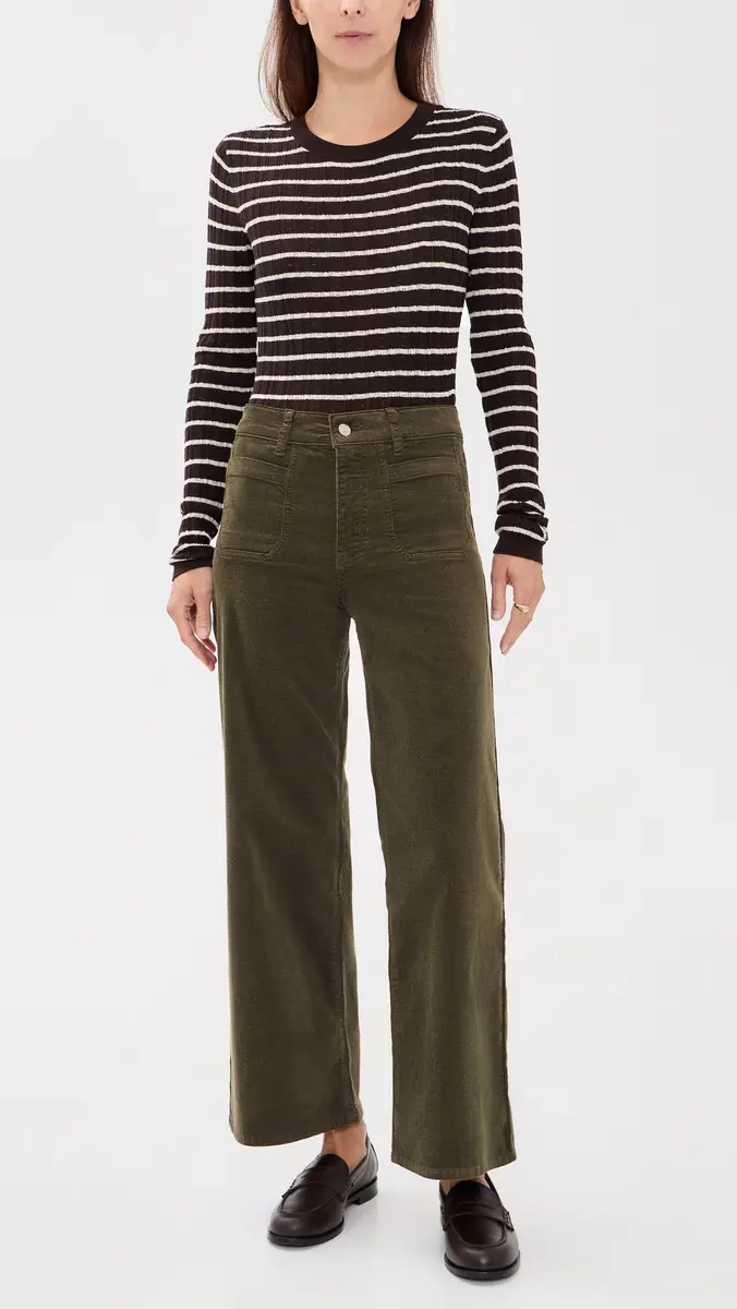 Frame Le Petite Pixie Slim Corduroy Pants | Thumbnail 5