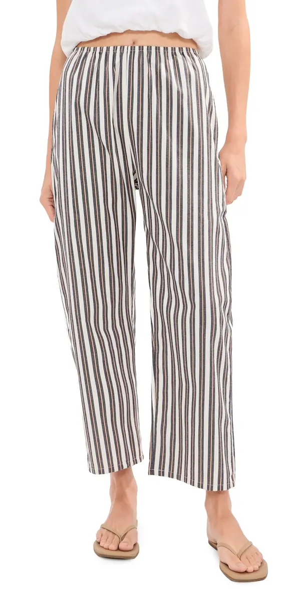 LE BOP Kelsey Cropped Mid Rise Pants