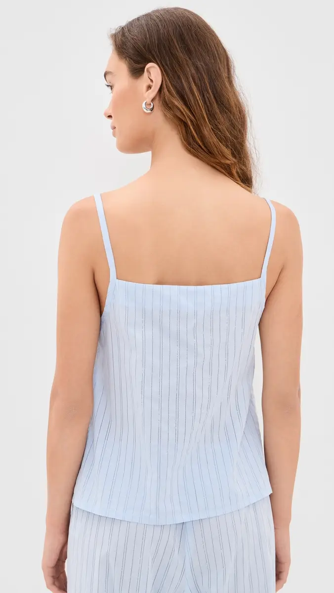 DONNI. DONNI. The Eyelet Pop Shell Camisole | Thumbnail 3
