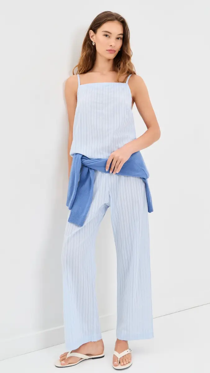 DONNI. DONNI. The Eyelet Pop Shell Camisole | Thumbnail 5