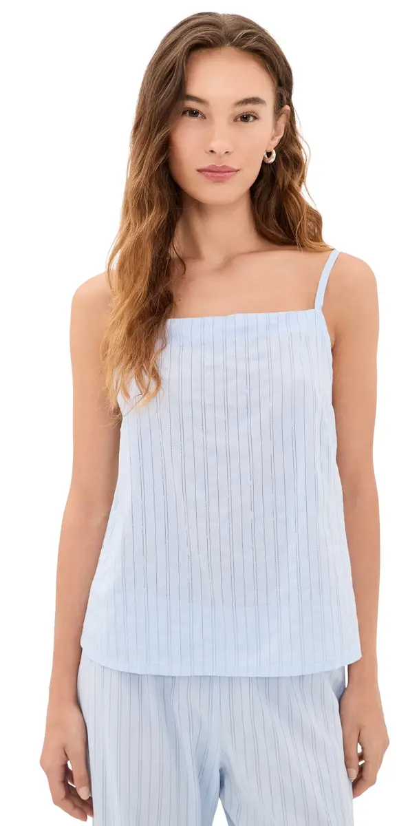 DONNI. The Eyelet Pop hell Camisole Cloud | Image 1 DONNI. The Eyelet Pop hell Camisole Cloud | Image 1