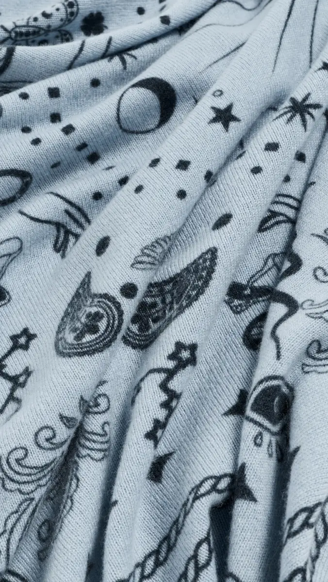 Freya Cosmic Rodeo Cashmere Scarf | Thumbnail 4
