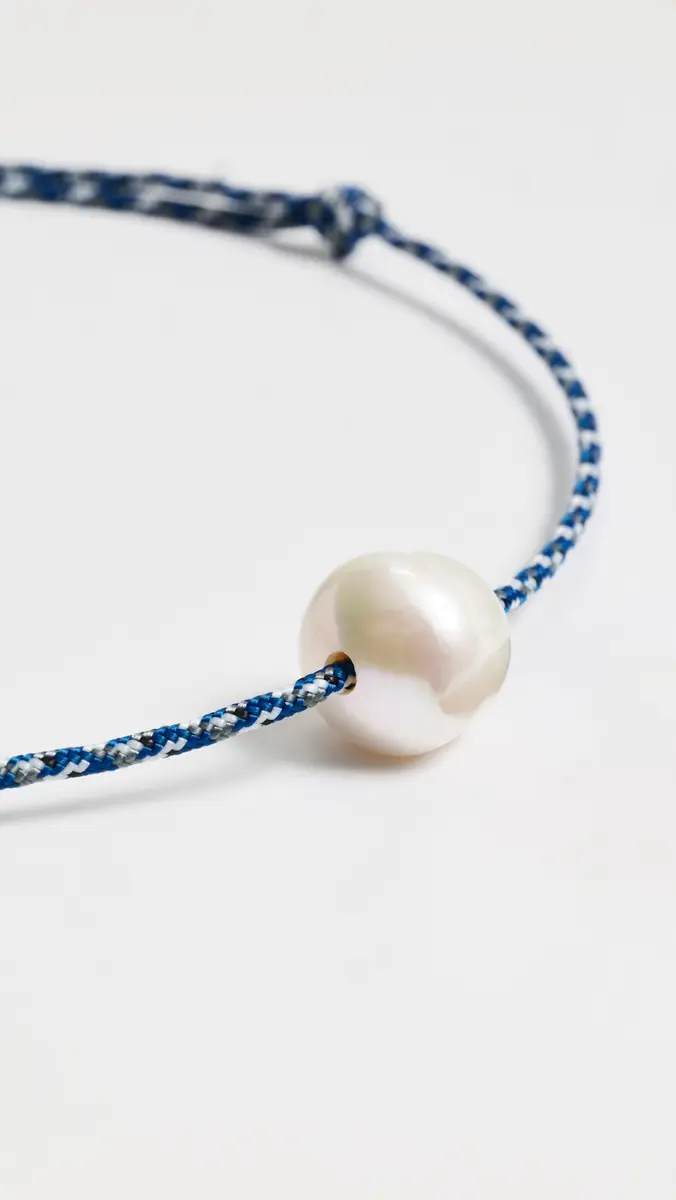 Zoë Chicco Baroque Pearl Paracord Necklace | Thumbnail 2 Zoë Chicco Baroque Pearl Paracord Necklace | Thumbnail 2