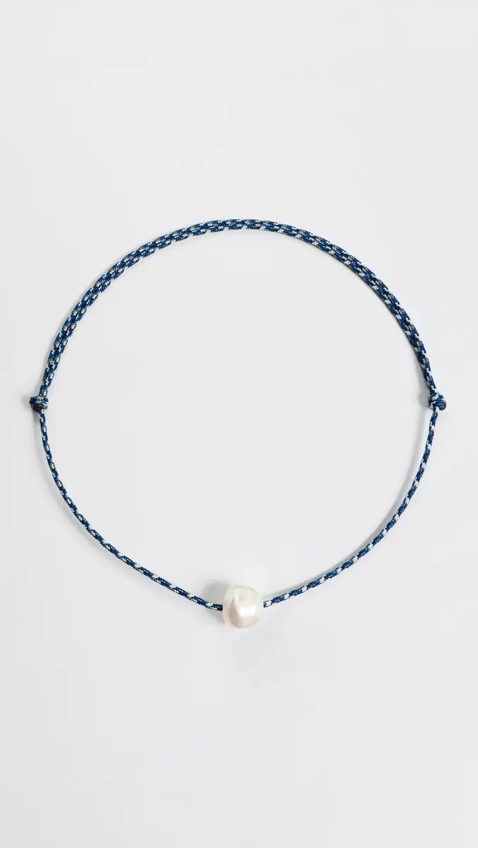 Zoë Chicco Baroque Pearl Paracord Necklace | Thumbnail 4 Zoë Chicco Baroque Pearl Paracord Necklace | Thumbnail 4