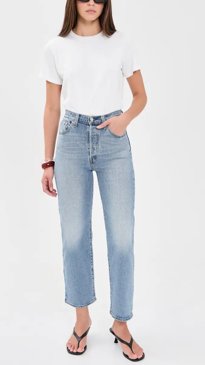 Levi's Ribcage Straight Ankle Jeans | Thumbnail 5