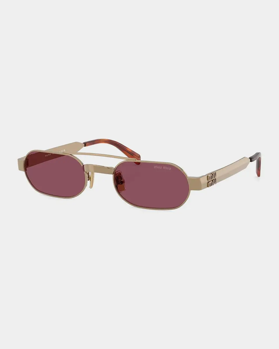 Miu Miu B52S 52MM Oval Sunglasses | Thumbnail 2 Miu Miu B52S 52MM Oval Sunglasses | Thumbnail 2