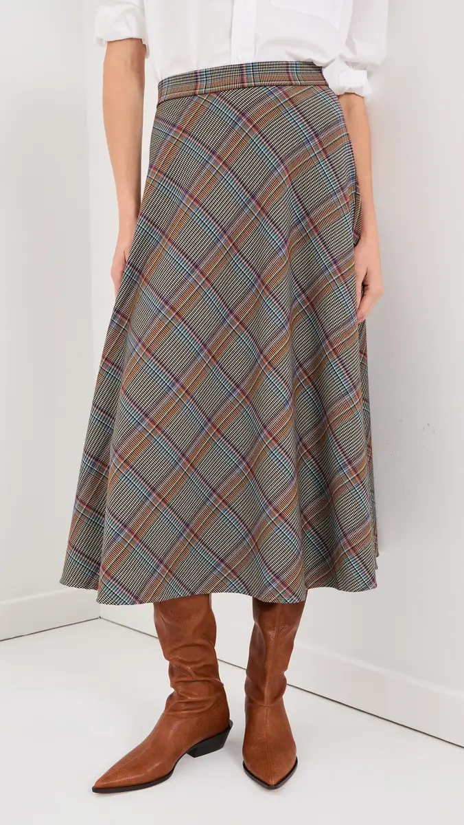 LE BOP Myrtle Circle Midi Skirt | Thumbnail 2 LE BOP Myrtle Circle Midi Skirt | Thumbnail 2