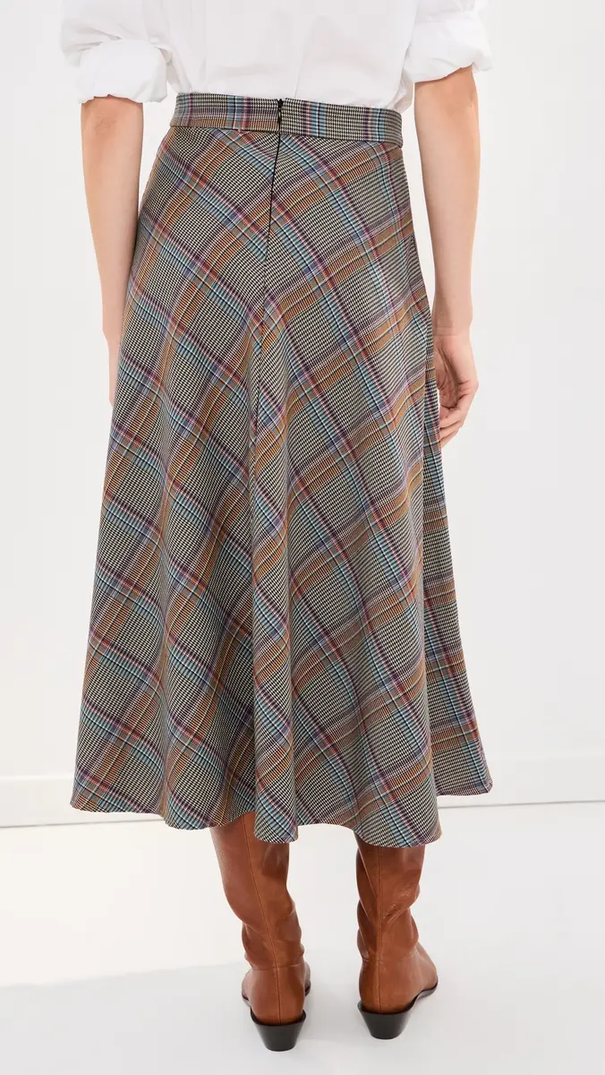 LE BOP Myrtle Circle Midi Skirt | Thumbnail 3 LE BOP Myrtle Circle Midi Skirt | Thumbnail 3