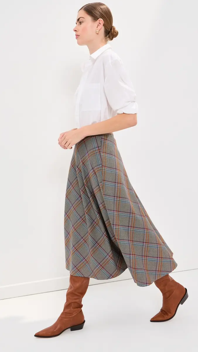 LE BOP Myrtle Circle Midi Skirt | Thumbnail 4 LE BOP Myrtle Circle Midi Skirt | Thumbnail 4