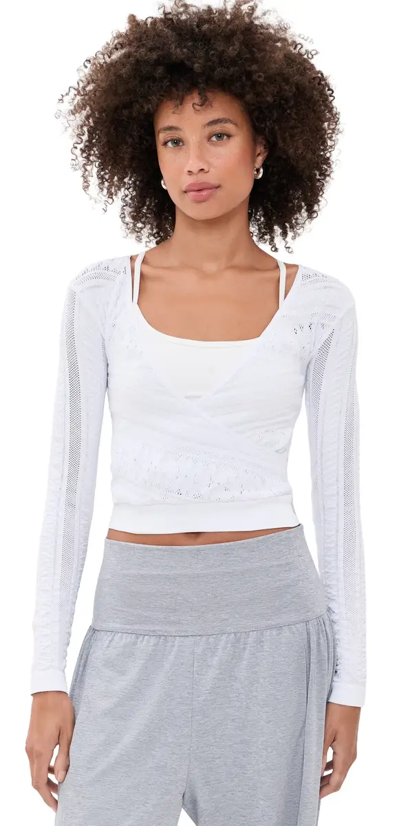 FP Movement Vixen Layer Tee White | Image 1 FP Movement Vixen Layer Tee White | Image 1