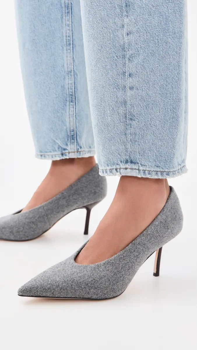 Favorite Daughter The Zoe Felt Pumps | Thumbnail 3 Favorite Daughter The Zoe Felt Pumps | Thumbnail 3