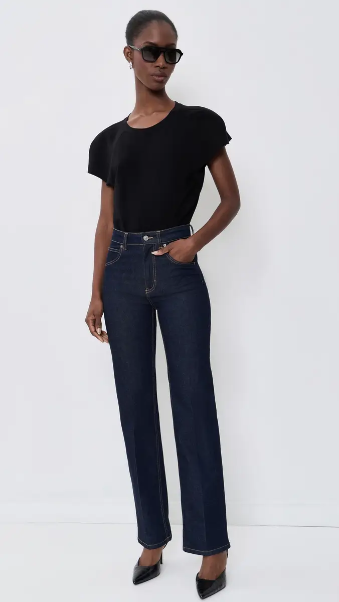 Norma Kamali Cap Sleeve Bomber Bodysuit | Thumbnail 5 Norma Kamali Cap Sleeve Bomber Bodysuit | Thumbnail 5