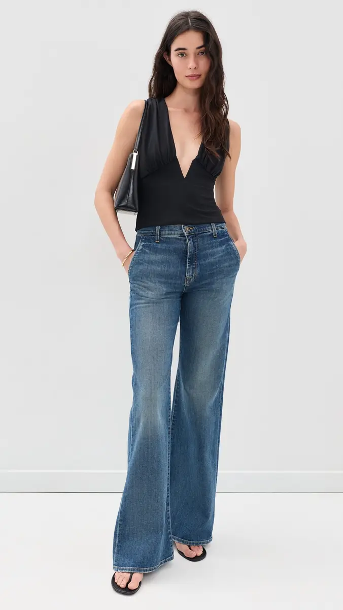 susana monaco Low V Wire Tank | Thumbnail 5 susana monaco Low V Wire Tank | Thumbnail 5