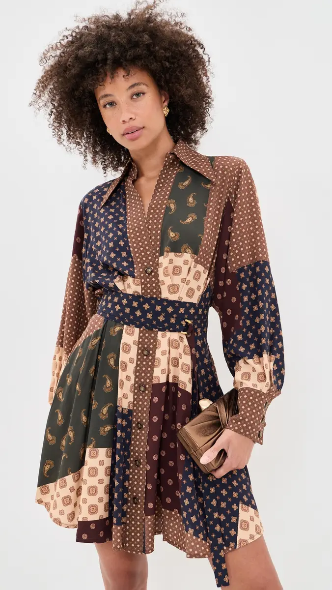 Zimmermann Tuck Mini Dress | Thumbnail 2 Zimmermann Tuck Mini Dress | Thumbnail 2