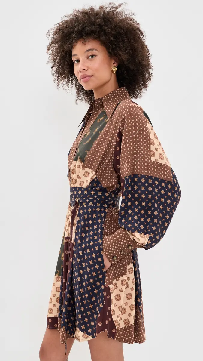 Zimmermann Tuck Mini Dress | Thumbnail 4 Zimmermann Tuck Mini Dress | Thumbnail 4