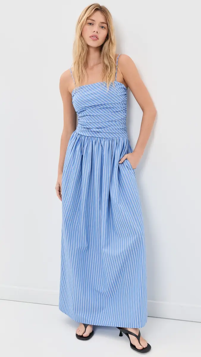 Faithfull Portlligat Maxi Dress | Thumbnail 2 Faithfull Portlligat Maxi Dress | Thumbnail 2